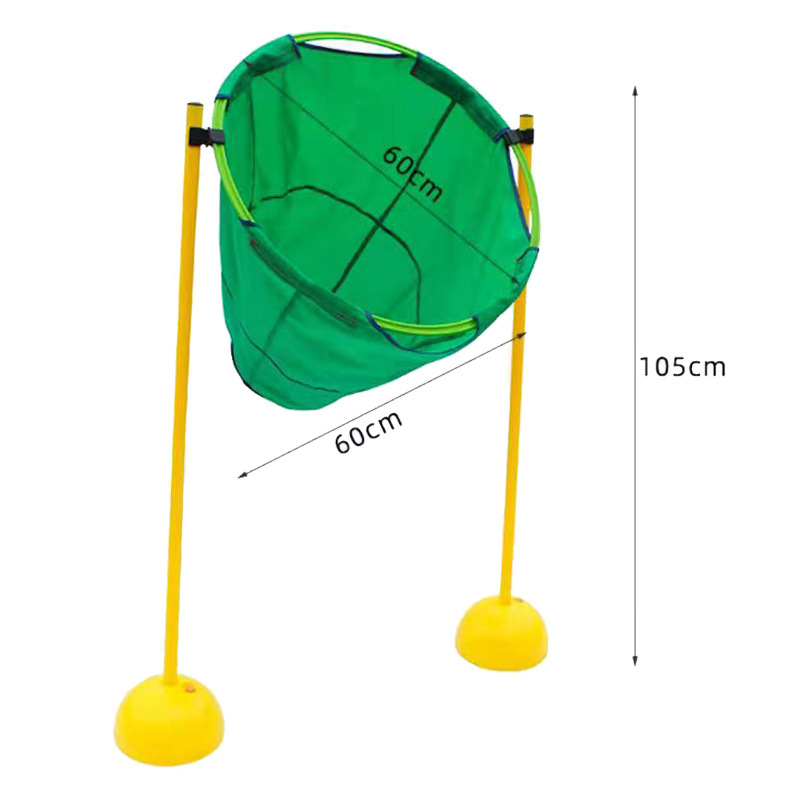 A set of 60 cm cloth bags in green color
