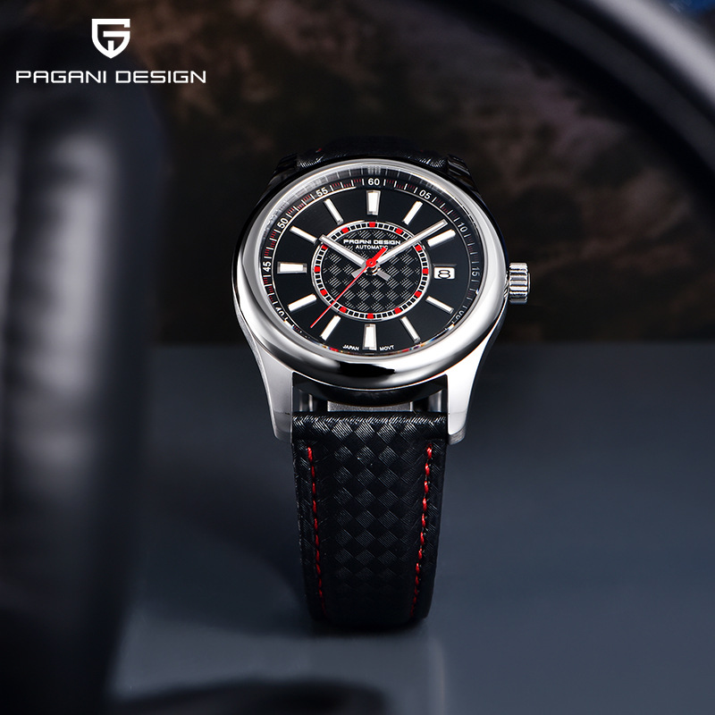 PAGANI DESIGN bojiani reloj para hombre reloj mecánico automático concha de acero reloj de calendario resistente al agua 1778
