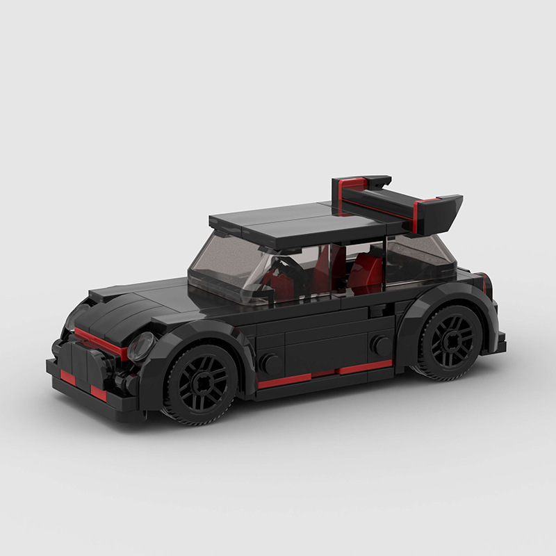 Mini fashion sports car racing car MOC compatible with Lego small particle building blocks DIY educational car toy model wholesale Mini fashion sports car racing car MOC compatible with Lego small particle building blocks DIY educational car toy model wholesale
