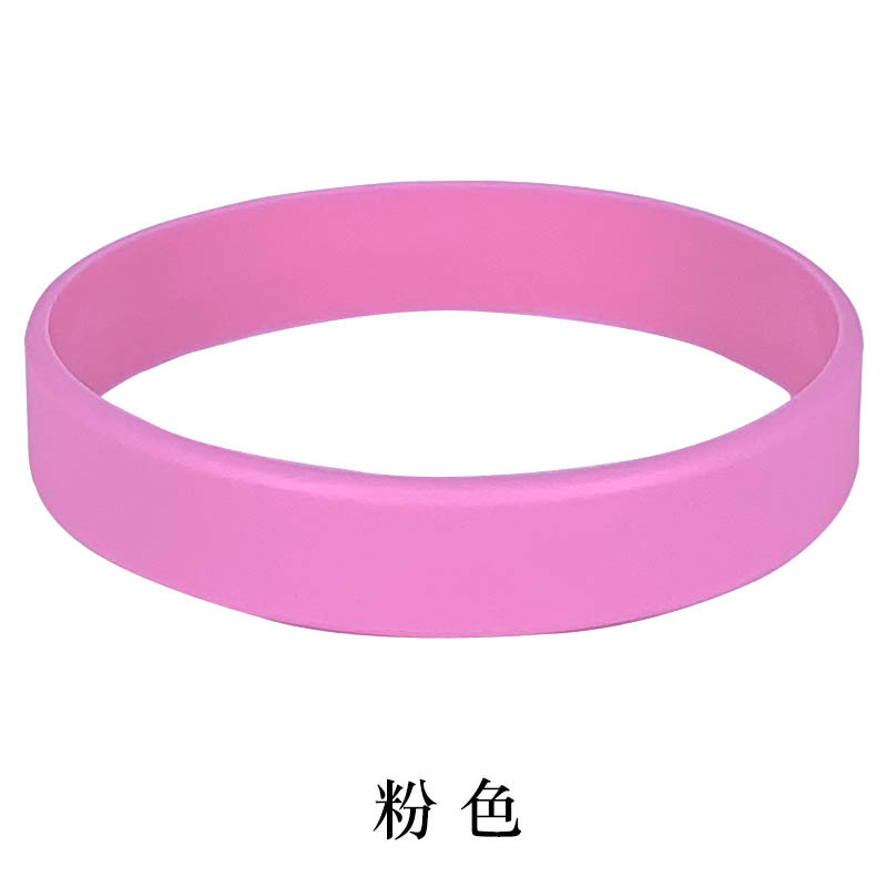 Pulsera de silicona cóncavo-convexo Impresión logotipo personalizado letras láser caucho muñeca Correa fabricante color sólido luminoso deportes pulsera