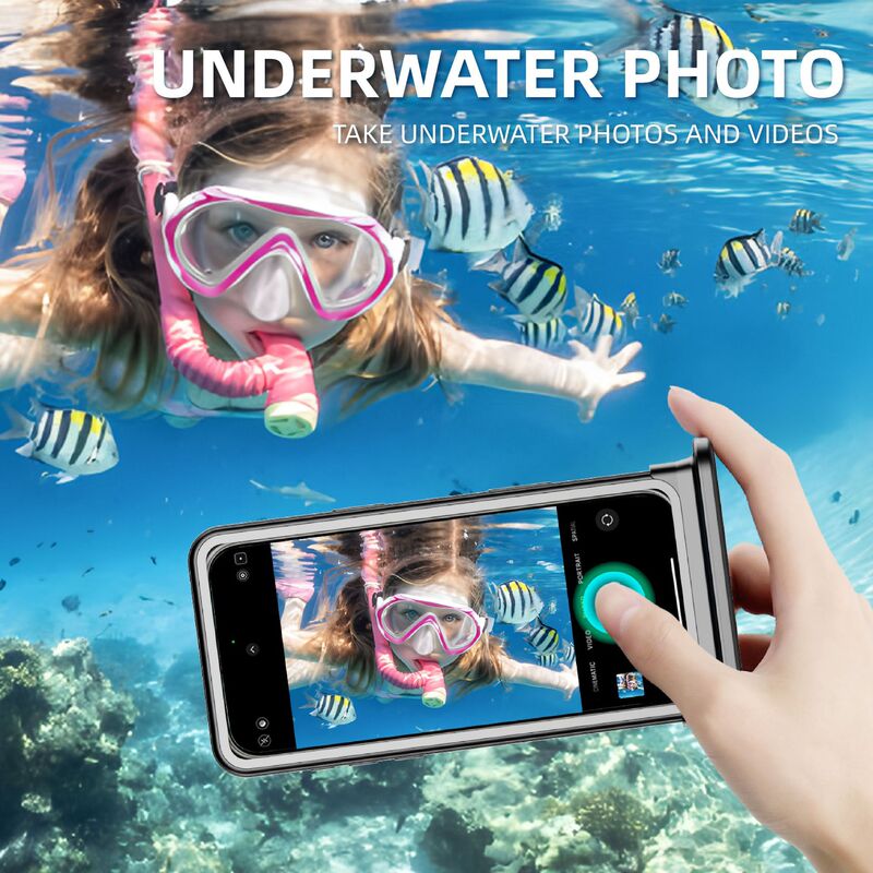 New products on the market diving mobile phone case suitable for iPhone16Promax waterproof mobile phone case self-test waterproof