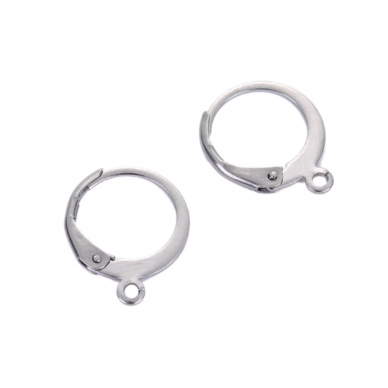 Fashionable universal trend geometric earrings stainless steel