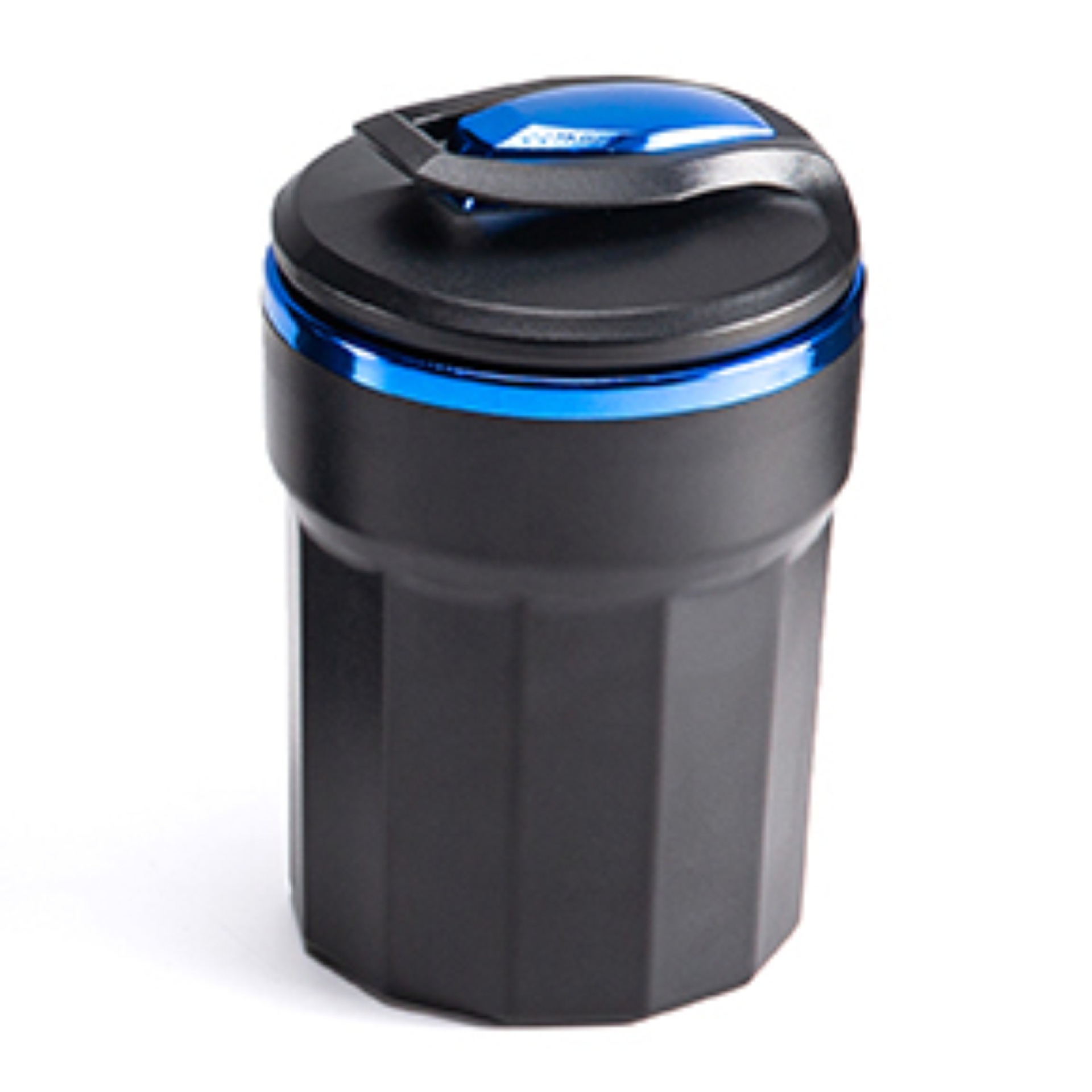 Car Ashtray with Pop-Up Lid and Led Light, Trendy Car Ashtray, Household Ashtray, Car Supplies Trash Can