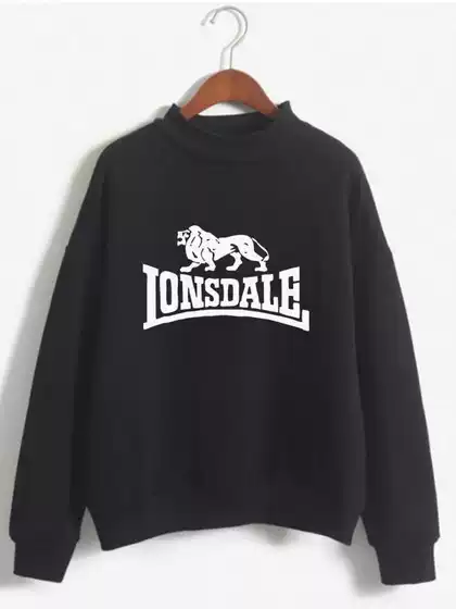 2025 New Trendy Casual Lion Print Hoodie - Fall Outerwear