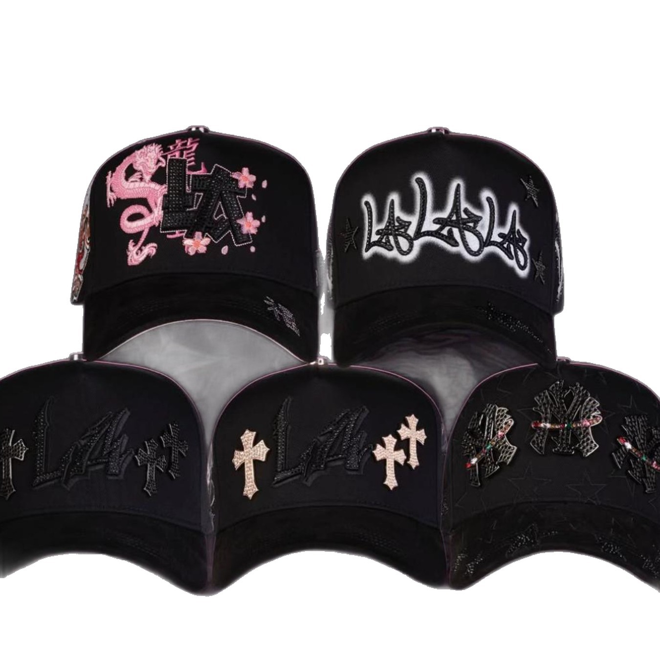 Gorra de Béisbol Ajustable con Letras, Estilo Hip Hop DY Hats | Protección Solar