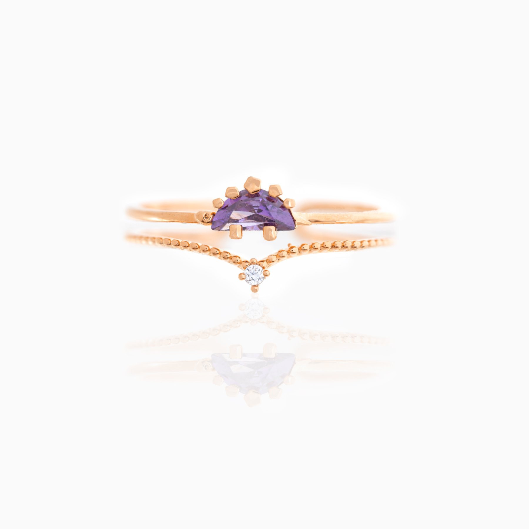 Petit Dinosaure 18k Or De Couleur Zircon Cuivre Bague En Gros Nihaojewelry display picture 17