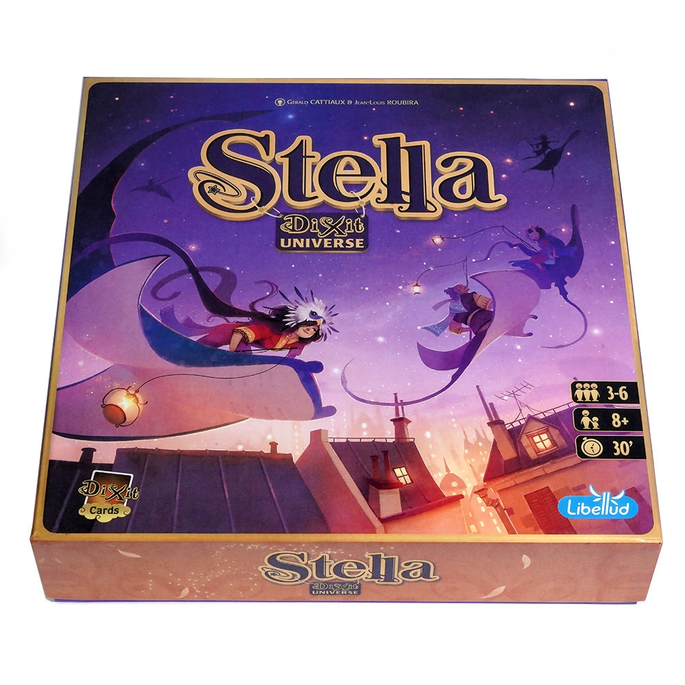 Популярная настольная игра Dixit «Stella Universe» — просто говори, вечеринка, карточная стратегическая игра