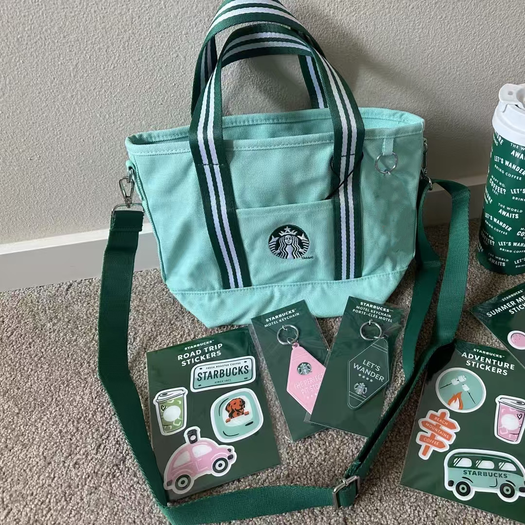 NEW 2026 Starbucks Road Trip Canvas Tote Bag Collection GIFT | eBay