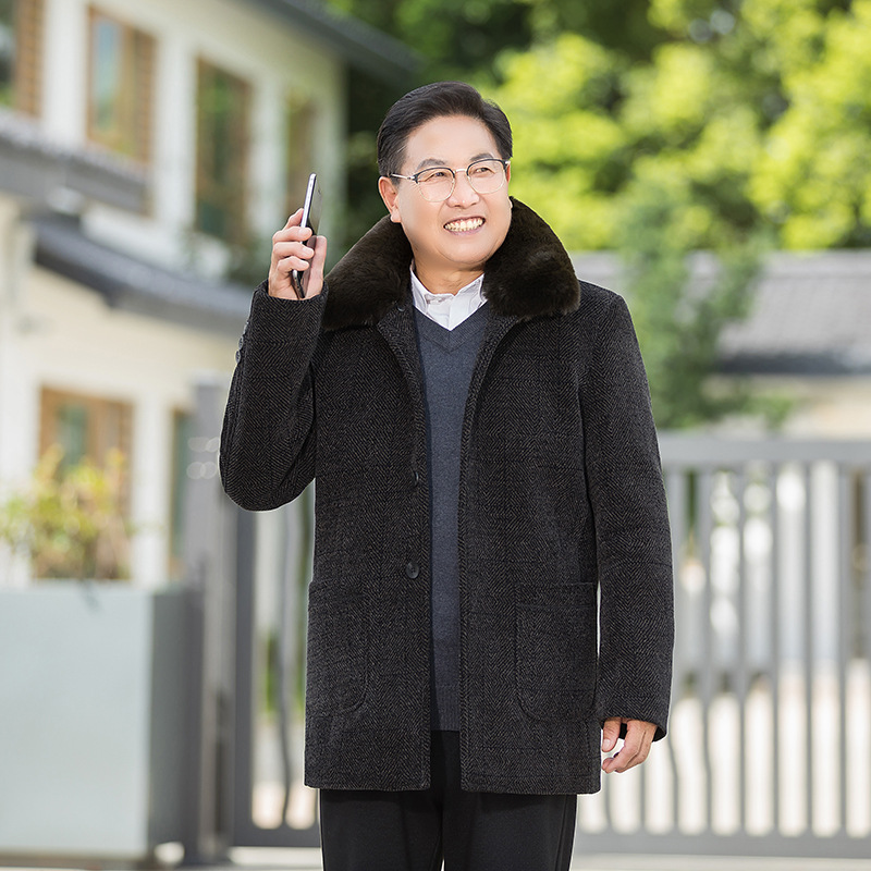 다크 브라운 9911 패치 백 [기모 농축]]