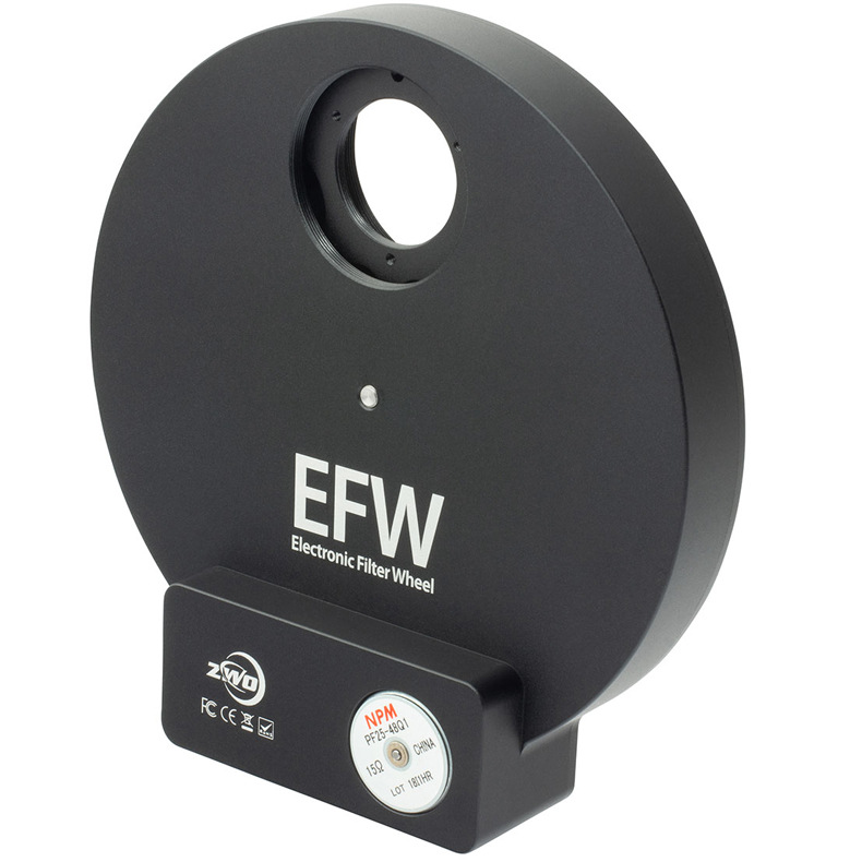 ZWO振旺EFW 新7孔36mm滤镜轮 8孔1.25英寸带框 31mm 2600相机使用