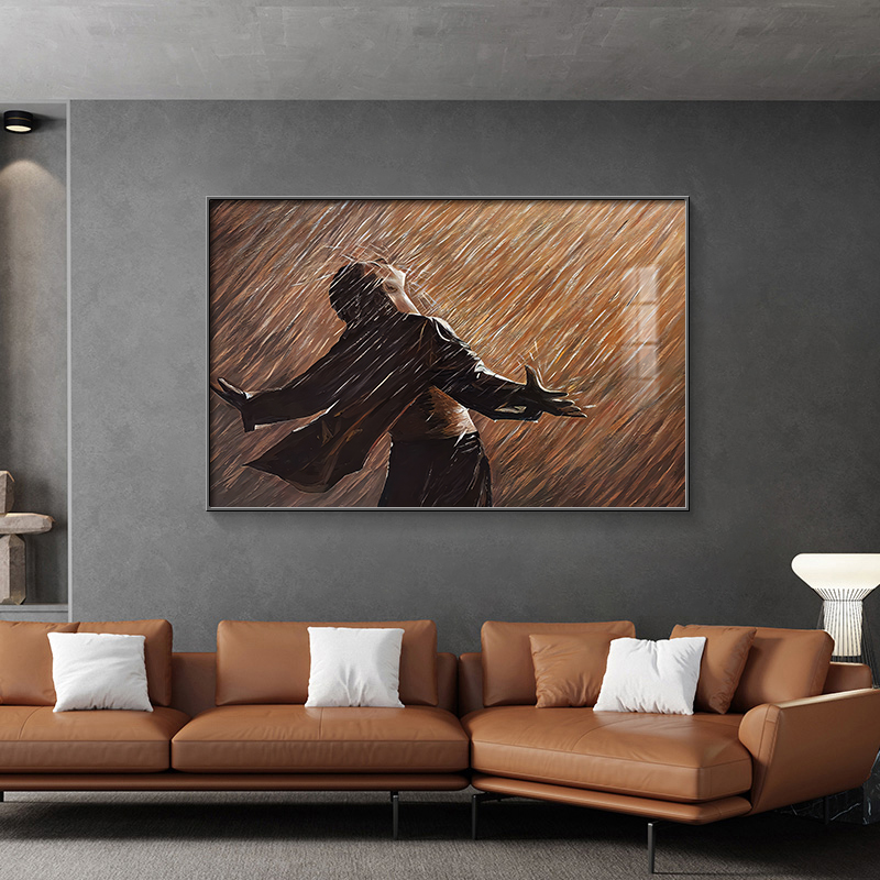 Shawshank's redemption hanging painting niche art bedroom decoration painting inspirational movie poster study background wall mural 2