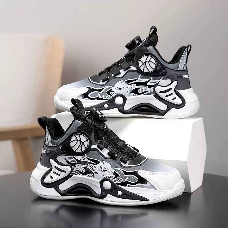 男童篮球鞋2025新款秋冬中大童防滑跑步鞋青少年轻便耐磨运动鞋潮