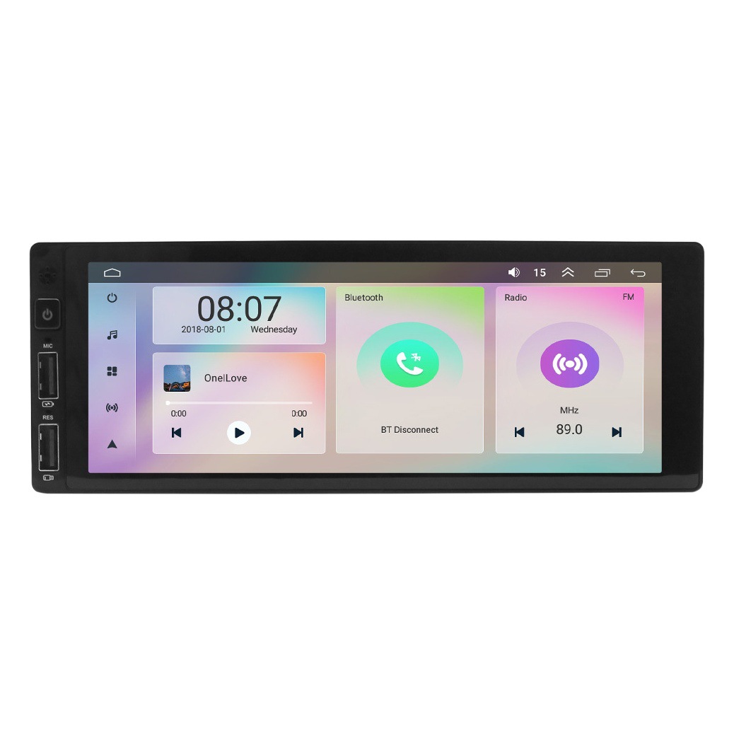 Transfronterizo de 6,86 pulgadas de navegación para el coche Android universal de la máquina inalámbrica Carplay GPS Android navegación todo en una máquina