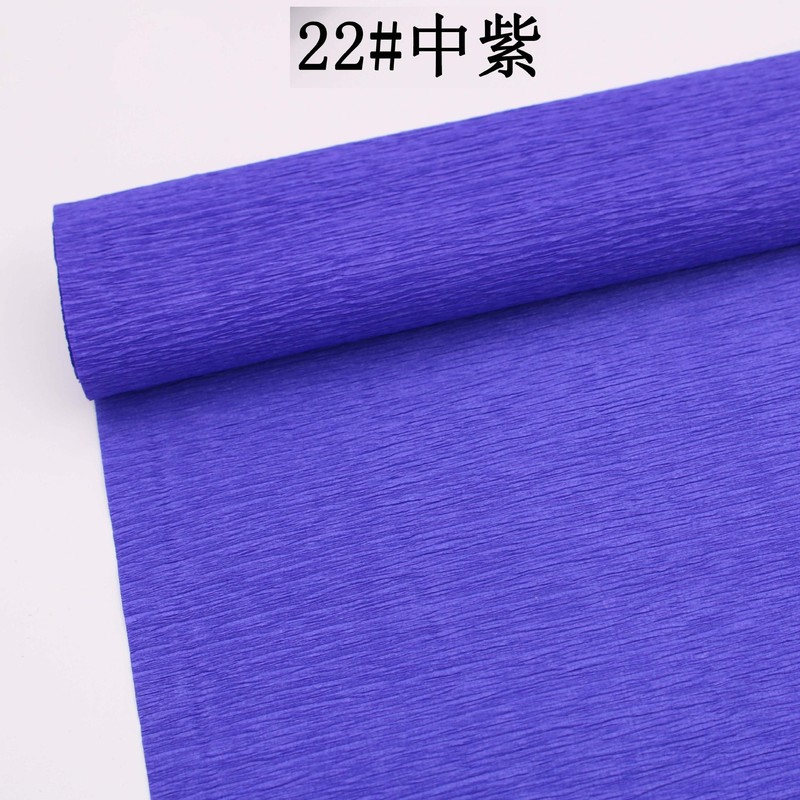 工場卸売りカラーしわ紙しわ巻き紙花包装幼稚園手作りdiy花芸製作|undefined
