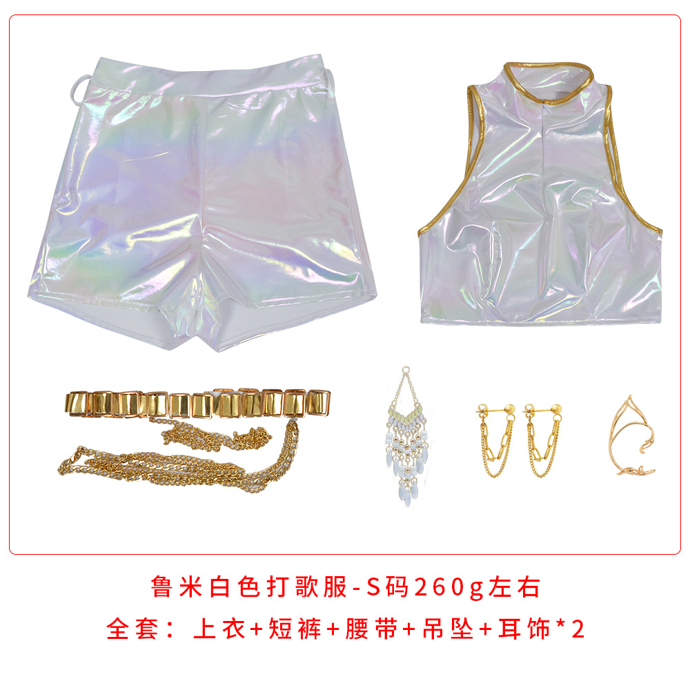 Nuevo producto transfronterizo Grupo de chicas Hallyu K-POP de grupo de brujas de caza cos ropa de cosplay de Rumimila Zoe