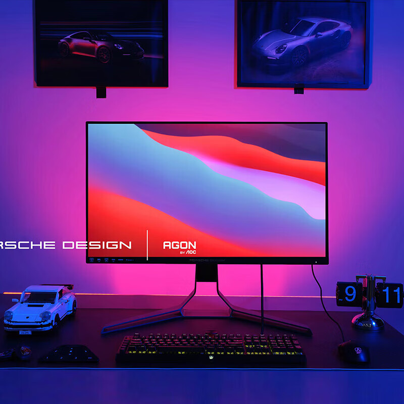 AOC PD32M Atten & Porsche Joint 31.5inch MiniLED4K 144Hz E-sports Display