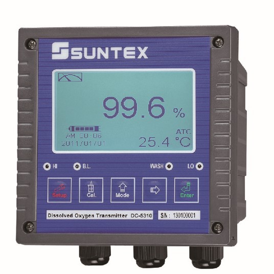 台湾SUNTEX溶解氧变送器 DC-5310/5310RS