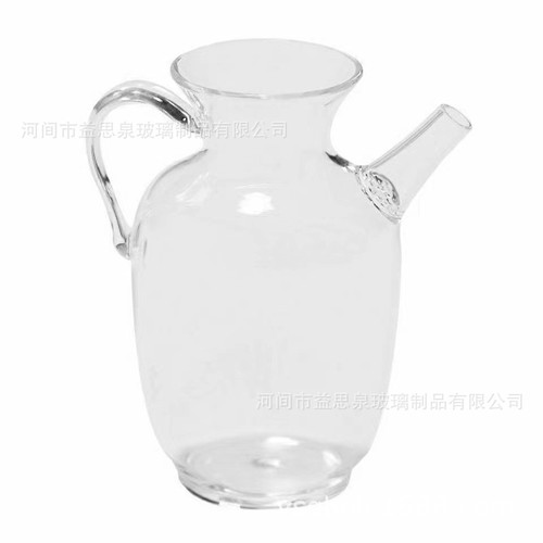 Imitation Song teapot small teapot high borosilicate teapot built-in filter tea water separation tea set small water injection green teapot