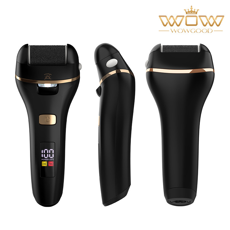 Amoladora eléctrica para pies con pantalla digital, pedicura