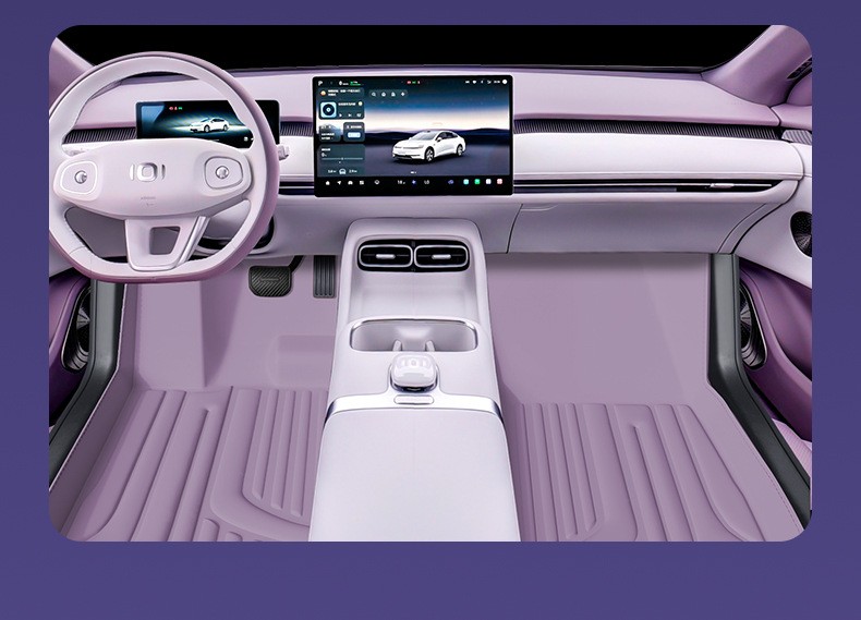 Special Double-Layer Floor Mats for the Changan Qiyuan A06 Model, Available in Multiple Colors