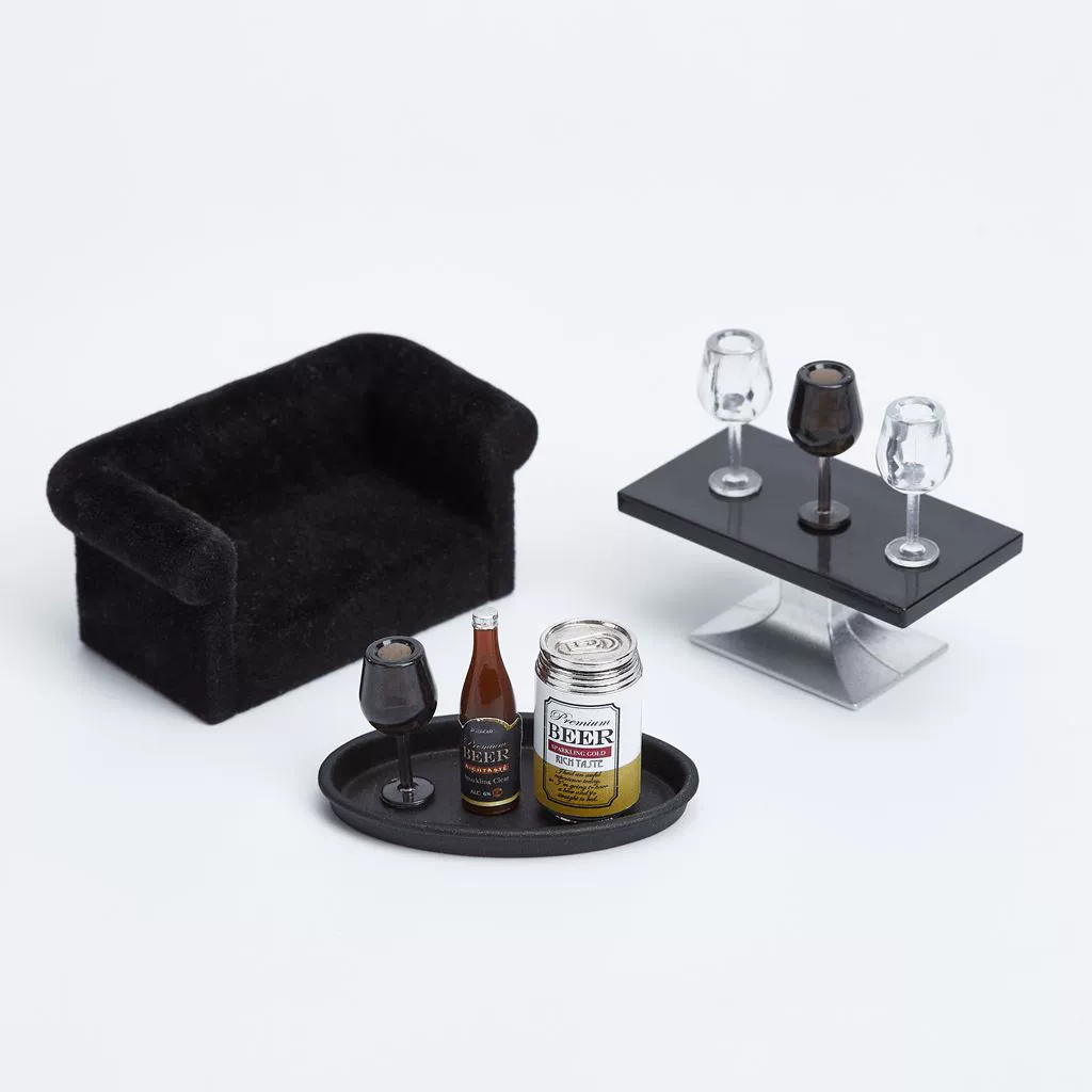 Новые продукты 1:12 миниатюрный кукольный домик аксессуары Моделирование мини-бар чашка вина игровой домик игрушечные аксессуары ремесла