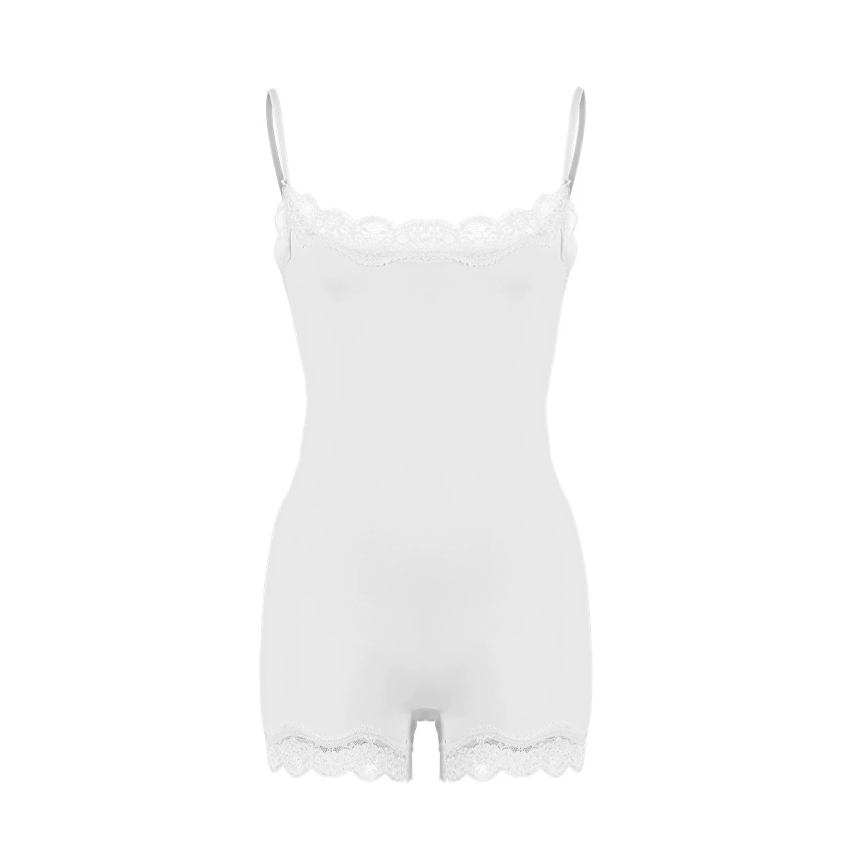Shapewear bodysuit, corrective lace one-piece, lifting effect, women's slimming control