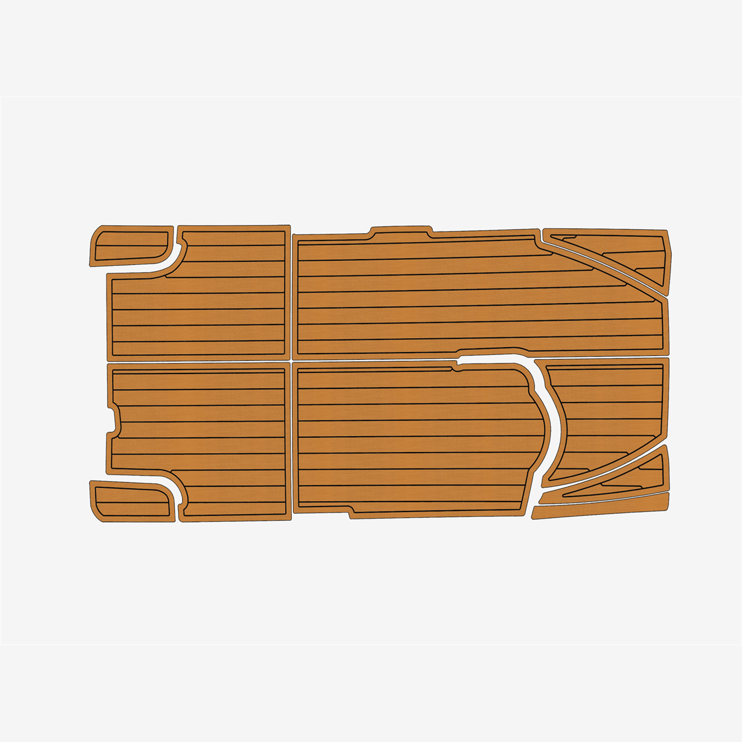 2009-2013 Boston Whaler 15 Super EVA Faux Teak Marine Floor