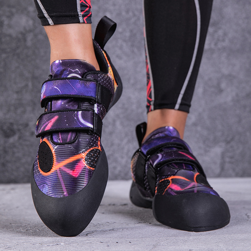Fashionable Entry-Level Training Shoes for Beginners, Breathable Professional Bouldering Shoes for Men, Indoor and Outdoor Climbing