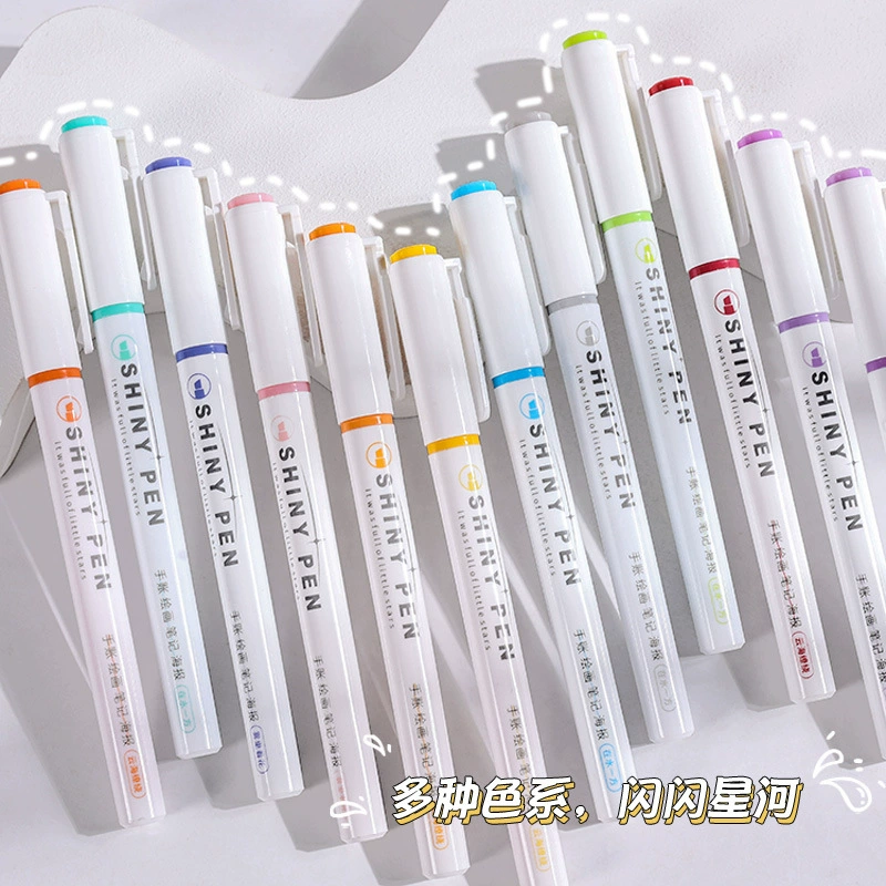 Star River flash powder highlighter маркер для учеников, маркер для класса, оптовая продажа flash multicolor выбор
