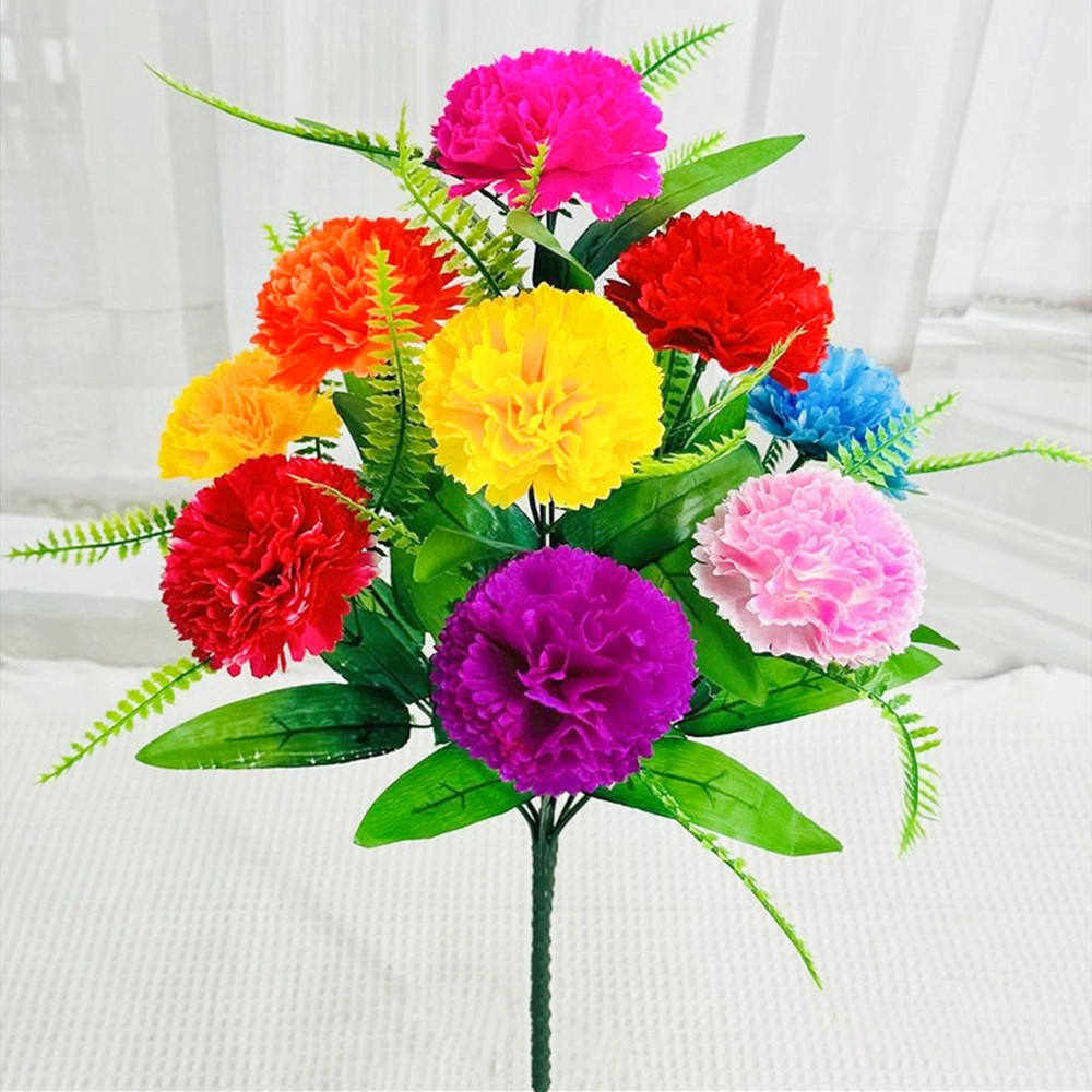 仿真花满天星绣球假花花束桌面花卉摆件现代简约客厅办公室装饰
