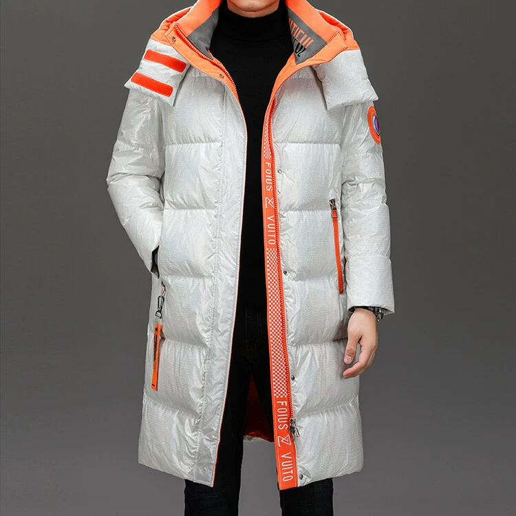 Trend down jacket for men and women, increased thickness