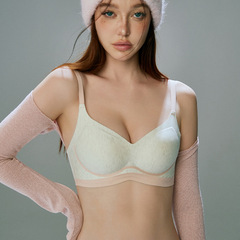 A22 # 跡が残らない小胸用ブラジャー、女性用ソフトサポート快適ノンワイヤー、副乳を寄せ、垂れ防止、柔らかいブラジャー