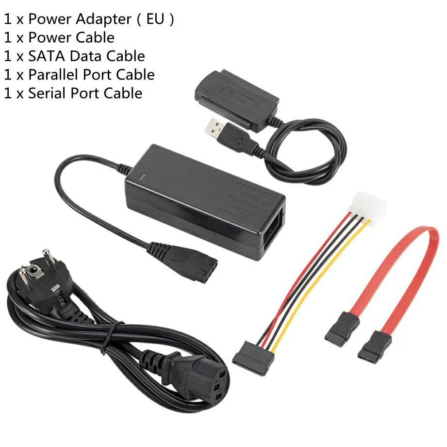 Adaptor Hard Drive 3 in 1 SATA ke USB IDE 2.5 3.5 HDD SSD