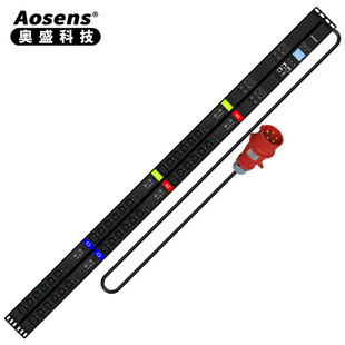 Aosheng APN18-bit three-phase 24-bit IP remote SNMP Network intelligent PDU power socket 380V