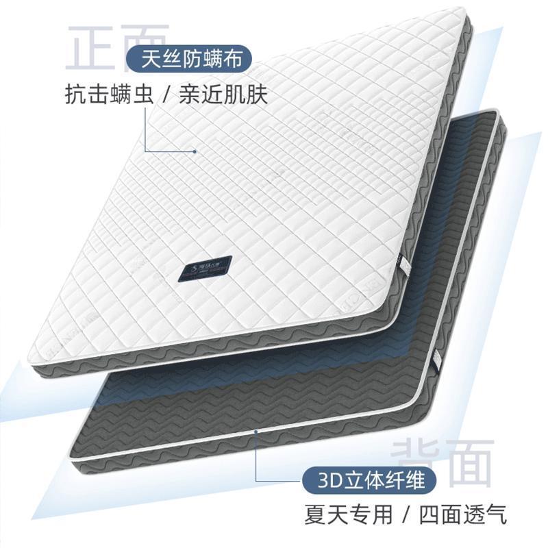 New Independent Pocket Spring Mattress, Silent, Thin Model, 10cm High Box Mattress for Single or Double Use at Home New Independent Pocket Spring Mattress, Silent, Thin Model, 10cm High Box Mattress for Single or Double Use at Home