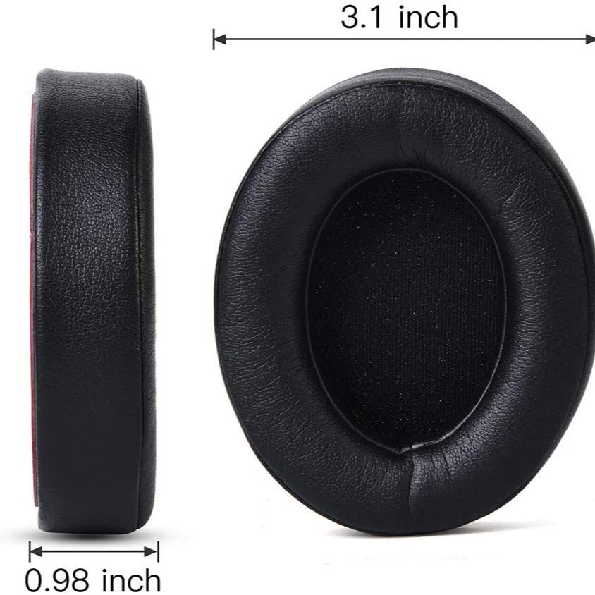 Sonido mágico aplicable studio2.0 orejeras grabadora 2,0 auriculares esponja cubierta studio3.0 orejeras de cuero