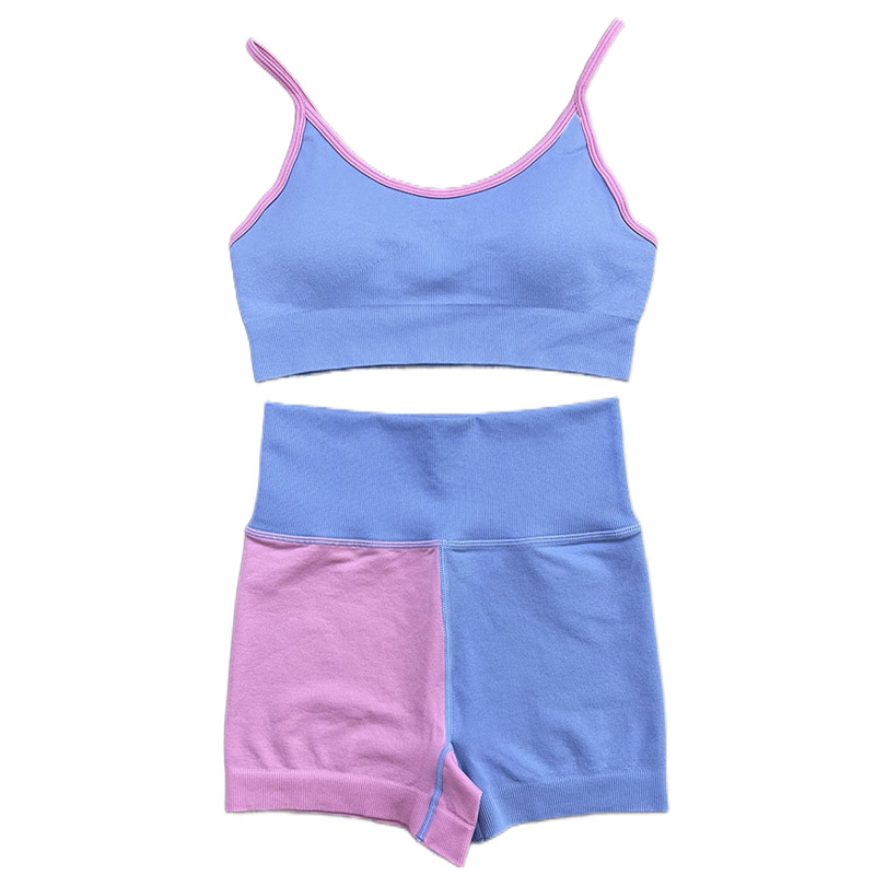 women s yoga bra and shorts nihaostyles clothing wholesale NSXER80280