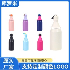 美式新款小口可乐瓶创意时尚316不锈钢保温杯户外便携运动水杯