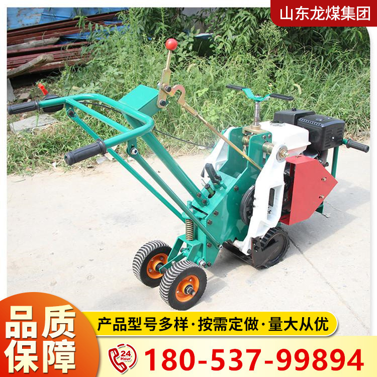 Máquina de corte de césped de empuje manual Máquina de trasplante de césped multifuncional de gasolina Pequeña máquina de corte de césped autopropulsada