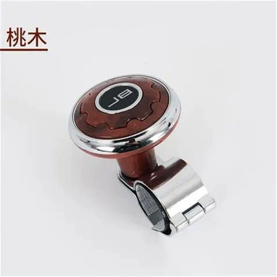 Steering wheel booster large vehicles and trucks, innovative - y-269-wood-grain