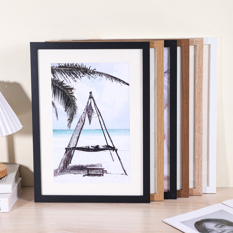 Casual Photo Frame Table 5 Inches 6 7 Inches 8inch 10inch A4 Handmade DIY Puzzle Frame Large Size Wooden Picture Frame Wholesale