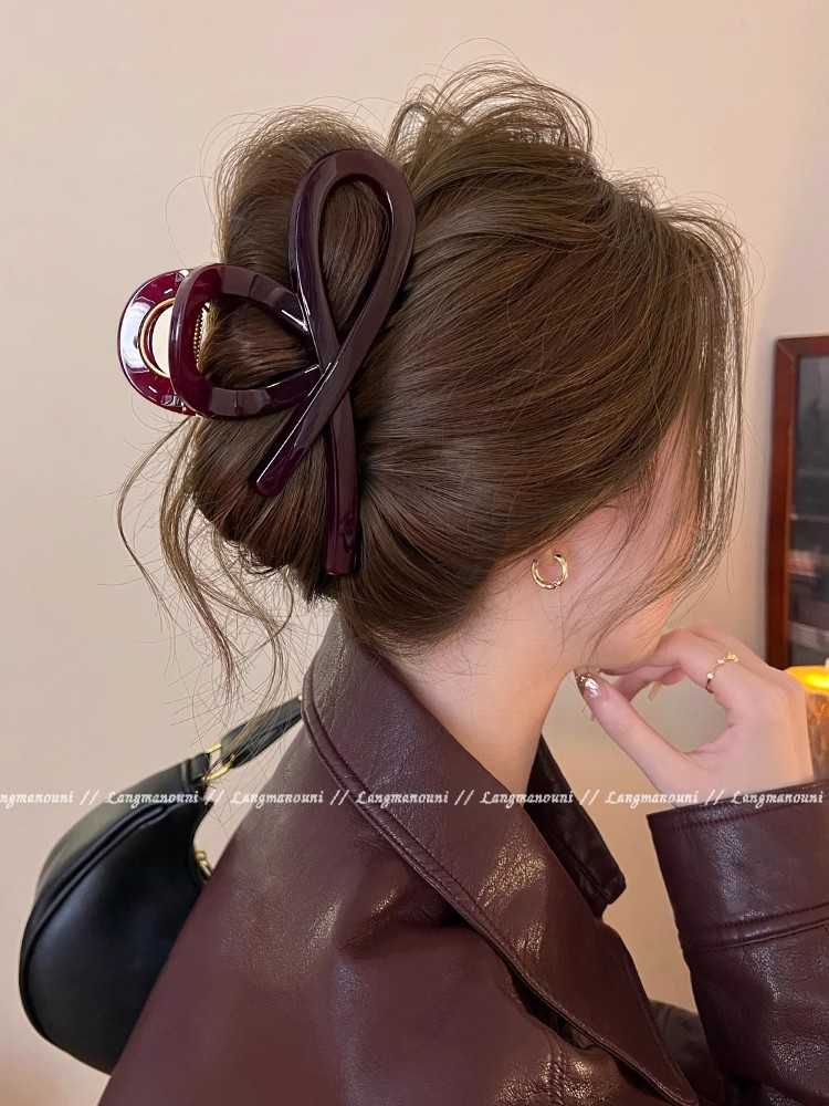 PC-Material Haargreifer Große Größe für volles Haar Haarspange Damen Hinterkopf Hai-Clip Neues Modell Hochwertiges Haarzubehör