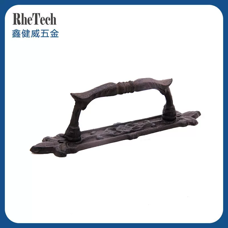 简约衣柜厨柜抽屉柜门拉手 铸铁拉手 精铸黑色拉手