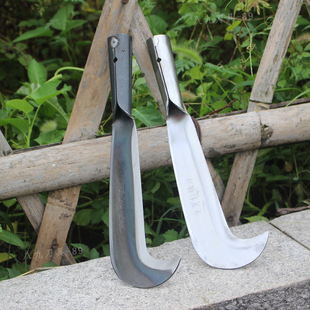 Small Manganese Steel Forged Woodworking Knife Scimitar Chrome Steel Stainless Steel Knife for Cutting Firewood Cutting Thorn Cutting Vine Cutting Sugar Cane Home Outdoor