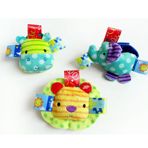 Export Baby Toys 0-1 Year Newborn Wrist Band Socks Educational Watch Band Rattles Soothing Baby Toys