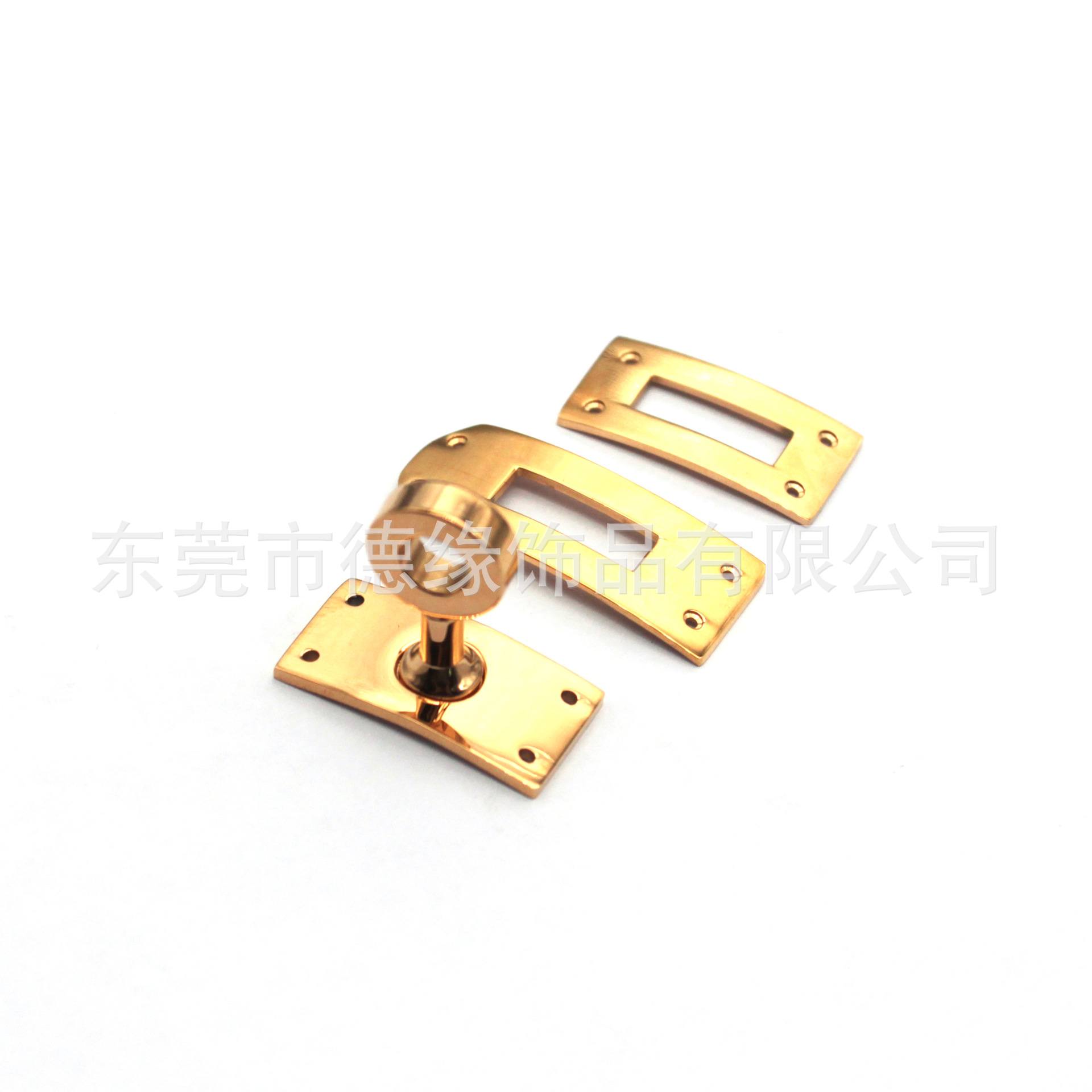 18K electroplate Stainless steel Five-piece Luggage lock Padlock Pijuxiangbao Hardware