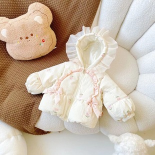 Children's Down Jacket 2024 Winter Girls Down Jacket New GB 90 White Duck Down Jacket Wholesale