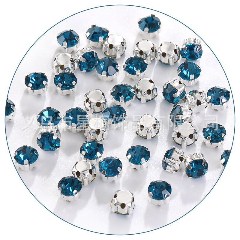 Peacock blue (silver base)