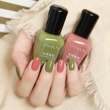 不可剥欧雅菲指甲油免烤油性快干亮片闪粉15ML指甲油持久不掉色