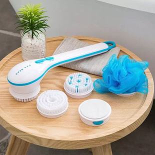 Bath Artifact Spatv New Electric Massage Bath Device Long Handle Multi-Functional Bath Brush Exfoliation
